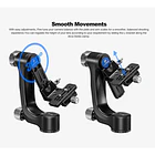 Cabezal Gimbal Fibra de Carbono Leofoto PG-3 5