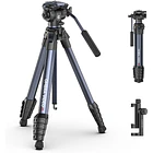 Ulanzi Ombra Video II Trípode de Video Con Cabezal Fluido – T154 12