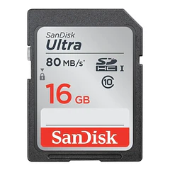 Tarjeta de memoria SanDisk Ultra 16GB SDHC Clase 10 UHS-I