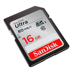 Tarjeta de memoria SanDisk Ultra 16GB SDHC Clase 10 UHS-I