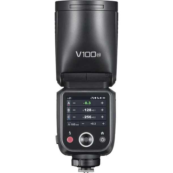 Godox V100-N Flash Para Nikon 3