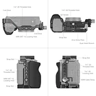 SmallRig Full Camera Cage Kit for Sony ZV-E1 2