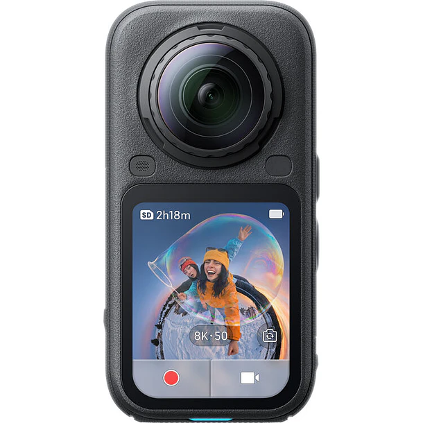 Insta360 X6 360° 8K Camera Standard Bundle Midnight Black 8