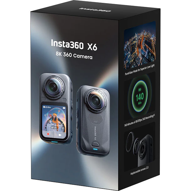 Insta360 X6 360° 8K Camera Essentials Bundle 16