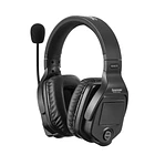 WiTalk-DRH Dual-Ear Wireless Intercom Remote Headset con Carry Case 6