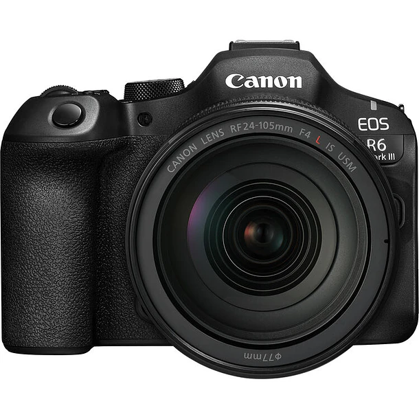 Canon EOS R6 Mark III con lente 24-105mm f/4 STM 2