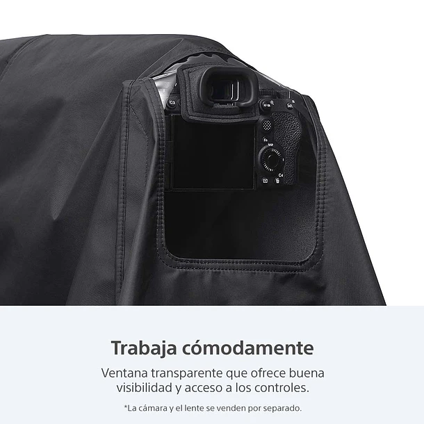 Sony LCR-ELB Cubierta de Lluvia L (Black, Large) 3