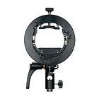 Godox Softbox 60×60 + Adaptador Bowens Para Flash Cabeza Rectangular y Redonda 4