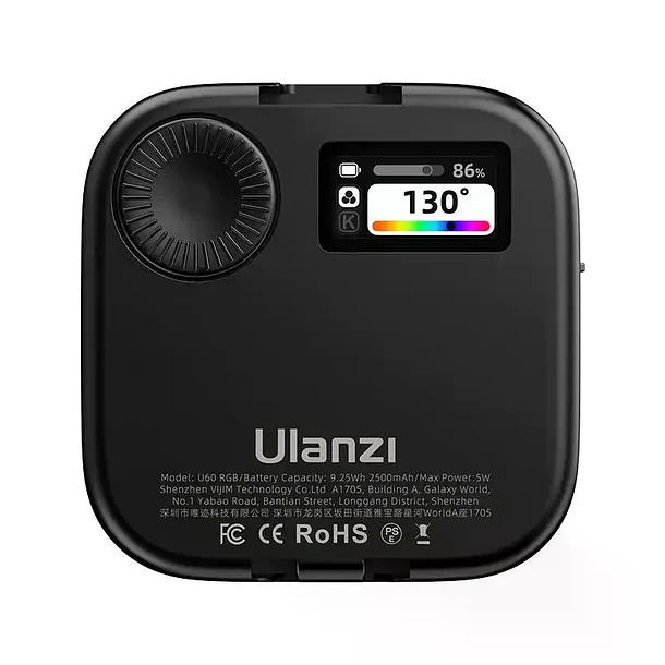 Ulanzi U60 RGB Luz de Video Multicolor 2