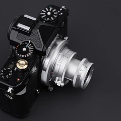 BORYOZA LM-NZ II - Adaptador MACRO con lente Leica M a Nikon Z SILVER