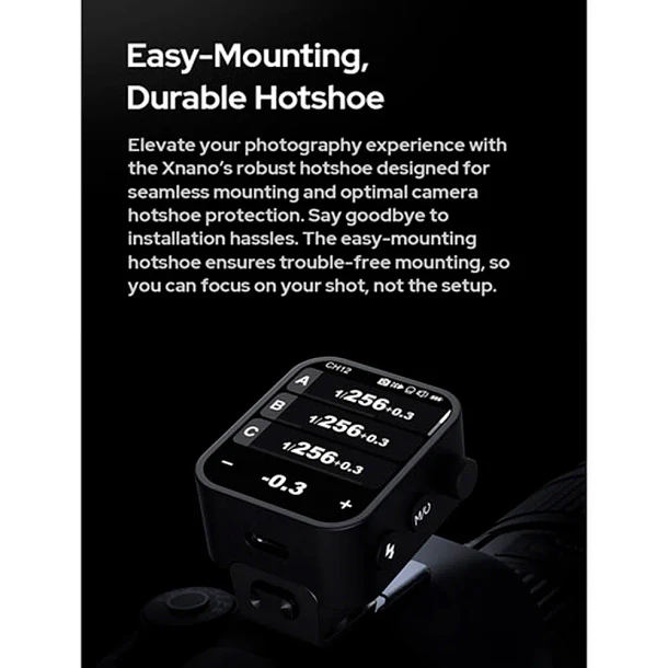 Godox X3 N Touchscreen TTL Wireless Flash Trigger Para Nikon 9