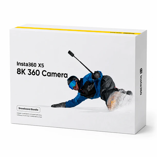 Insta360 X5 Snowboard Bundle 6
