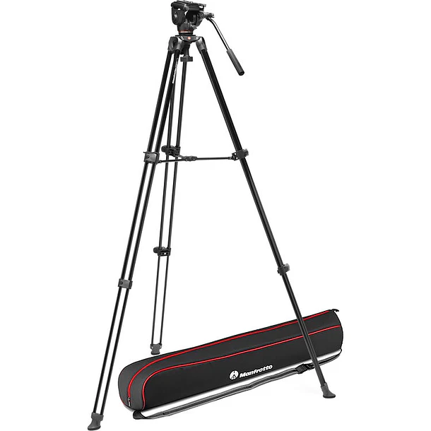 Trípode Video con Cabezal Manfrotto 500X Fluid Head  3