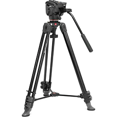 Trípode Video con Cabezal Manfrotto 500X Fluid Head 