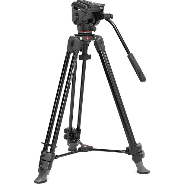Trípode Video con Cabezal Manfrotto 500X Fluid Head  1