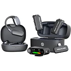Hollyland LARK MAX 2 Ultimate Combo para 2 personas para cámaras y móviles (gris espacial, 2,4 GHz) 1