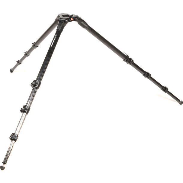 Trípode de vídeo de fibra de carbono Manfrotto 536 1