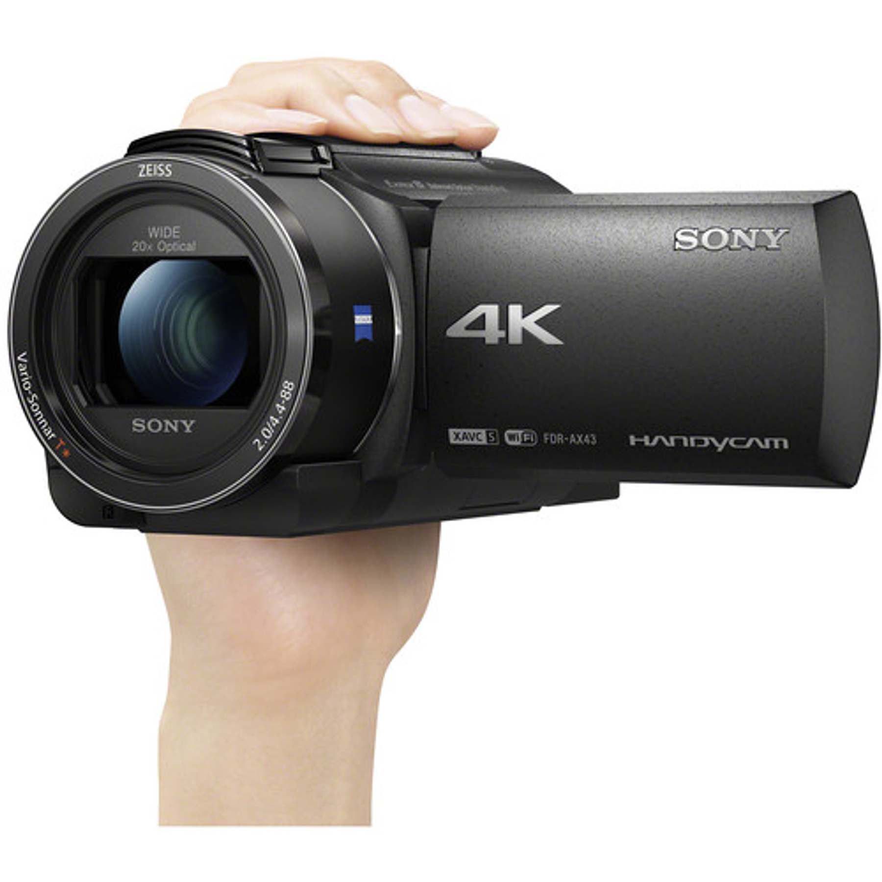 Handycam 4K AX40 con sensor Exmor R CMOS