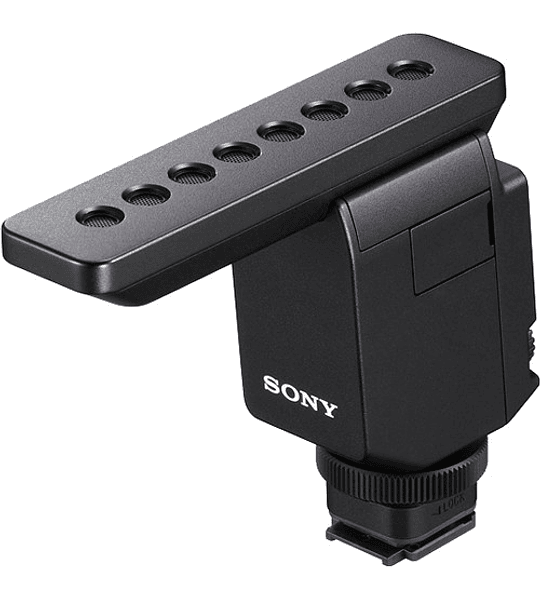 Microfono de zapata direccional de calidad profesional Sony
