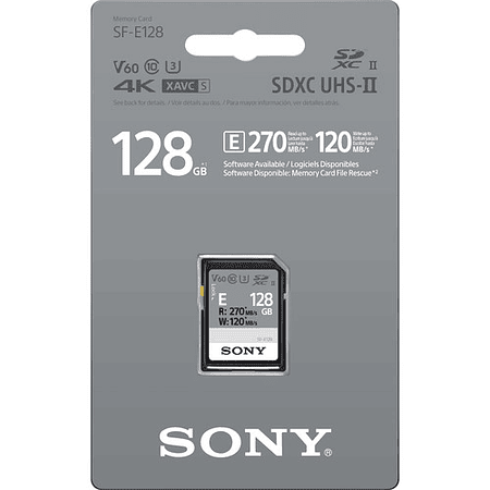 Tarjeta de memoria SD UHS-II Serie SF-E 128GB