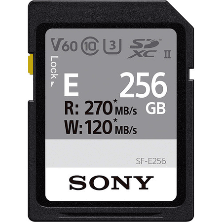 Tarjeta de memoria SD UHS-II Serie SF-E 256GB