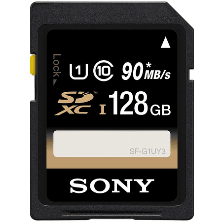 Tarjeta de memoria SD UHS-I de 128GB