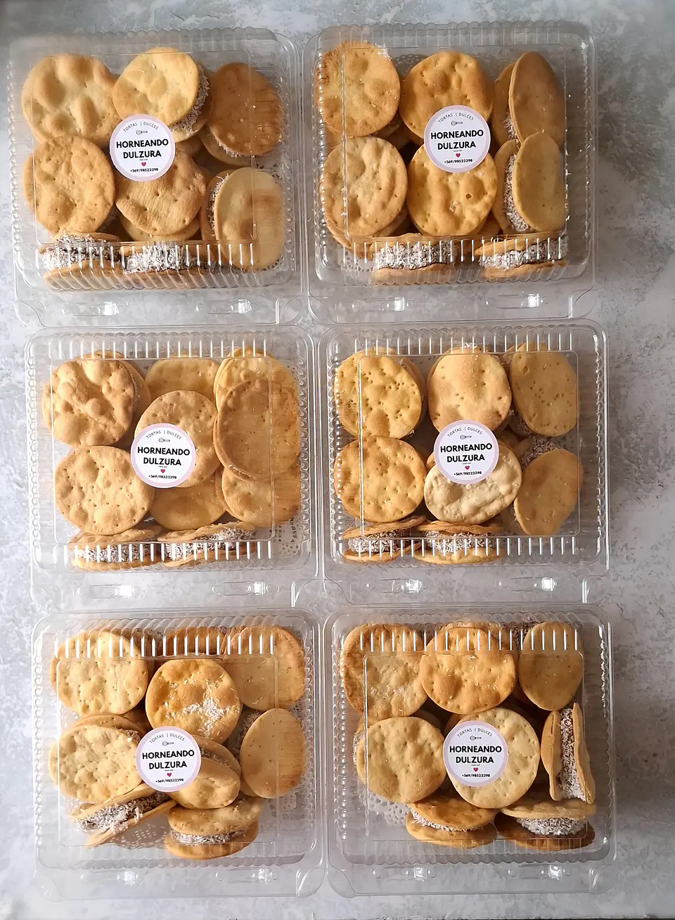 Alfajores de Hojarasca caja 24 Minis 4