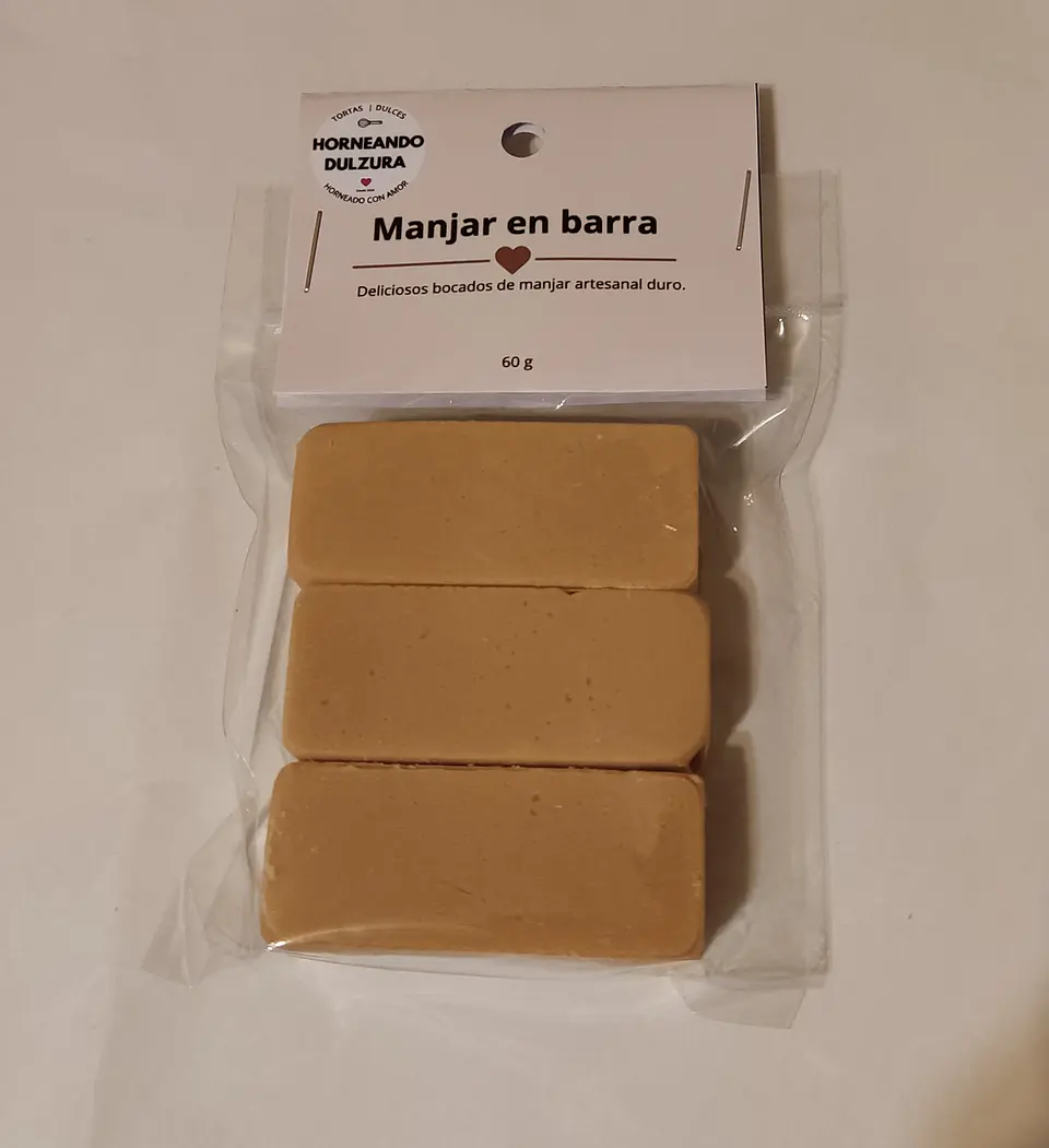 Manjar duro en barra 60g  1