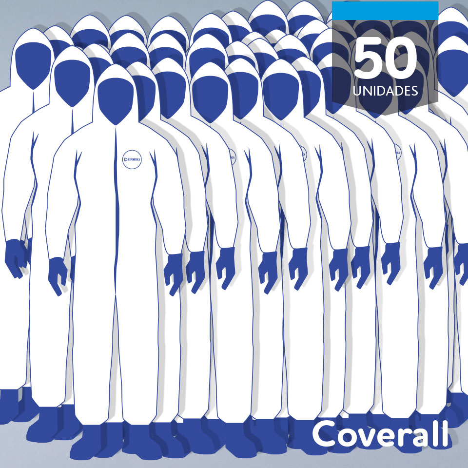 Coverall - 50 unidades