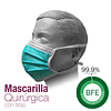 Mascarilla Quirúrgica c/tiras - 10 cajas 