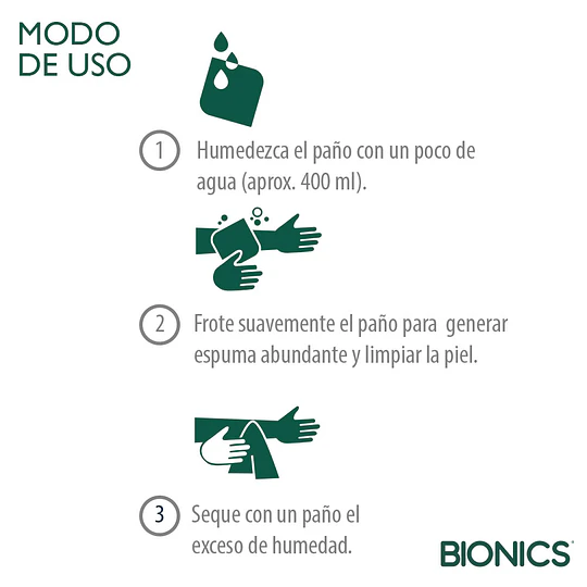 PAÑO JABONOSO SECO- PACK
