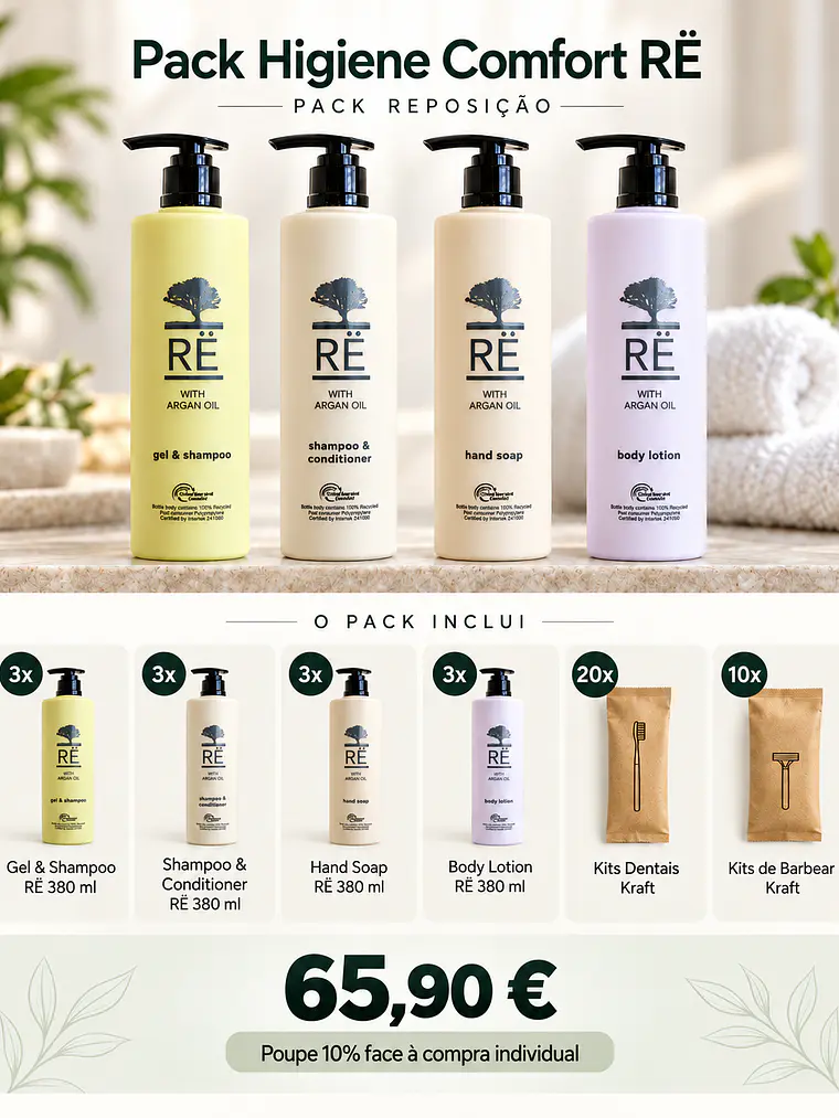 PACK HIGIENE CONFORT RË REPOSIÇÃO 1
