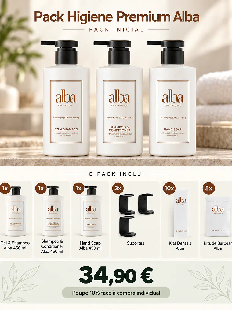 PACK HIGIENE PREMIUM ALBA INICIAL 1