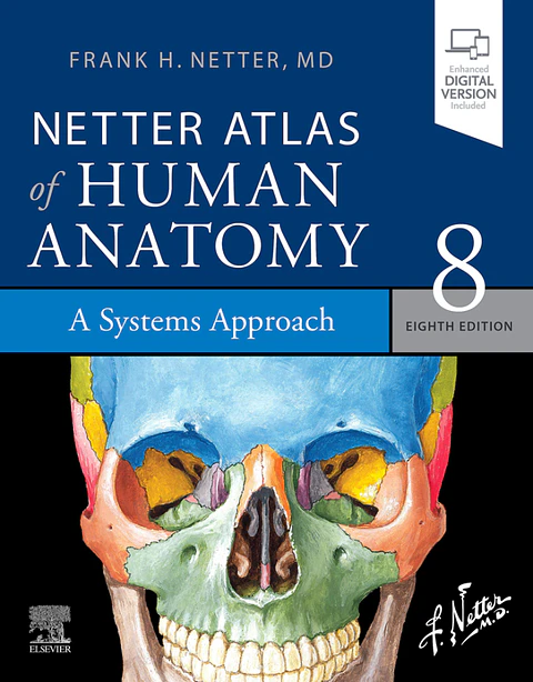 Netter Atlas of Human Anatomy: A Systems Approach 8th Edition 