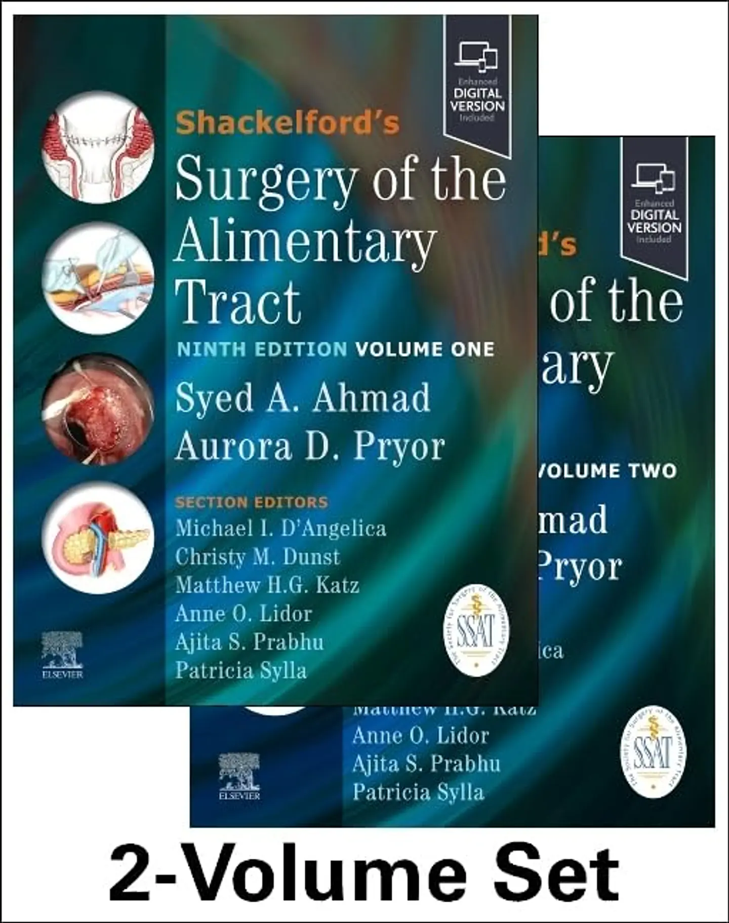 Shackelford's Surgery of the Alimentary Tract, 2 Volume Set 9th Edition 1