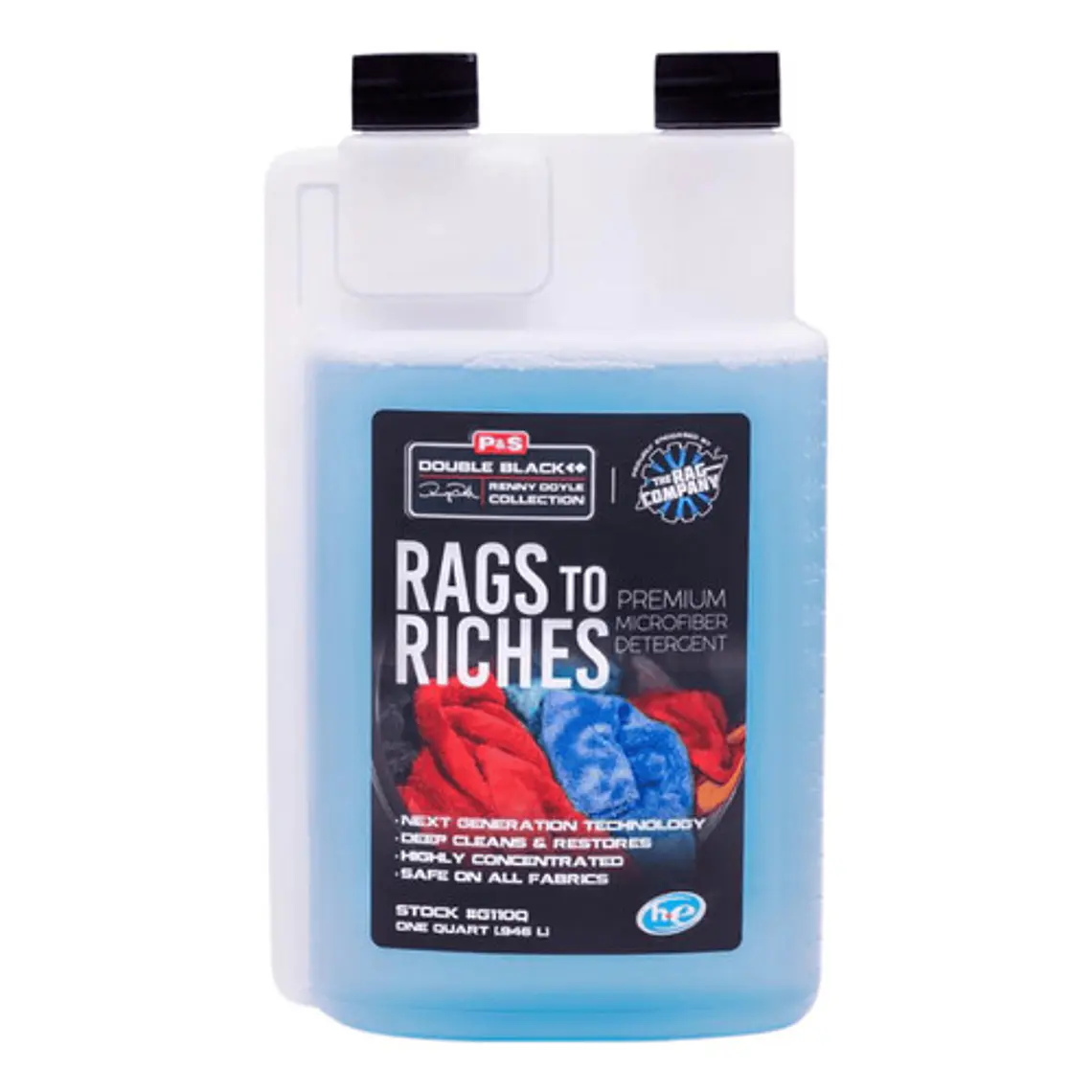 Limpiador De Microfibra Rag To Riches P&s 1litro 1
