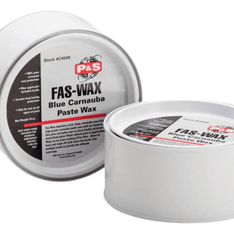 Cera Para Autos Ez Blue Fas Wax 19oz P&s 1