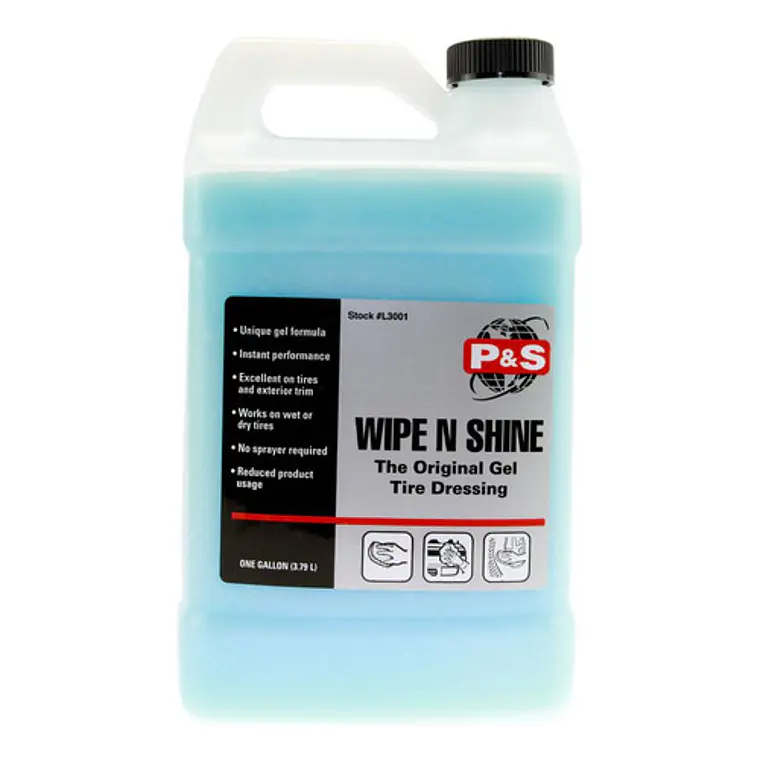 Acondicionador Y Protector De Neumáticos Wipe N Shine Galón 1