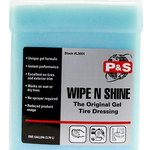 Acondicionador Y Protector De Neumáticos Wipe N Shine Galón