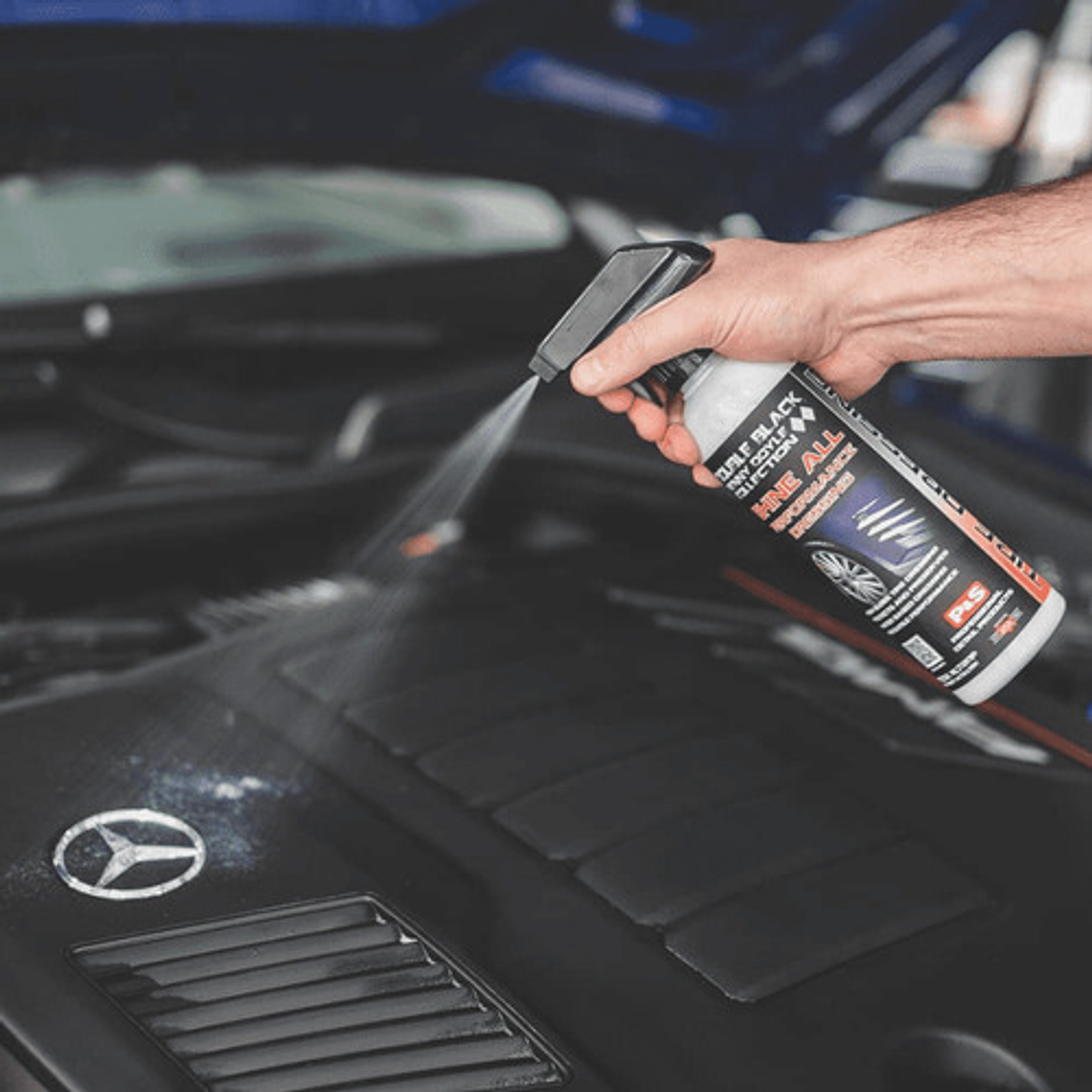 Hidratador De Plasticos Neumaticos Y Cuero Shine All 500ml 2