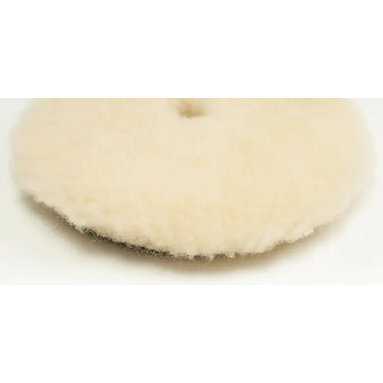 Pad De Lana Blanca Corte Alto Buff And Shine 6 3