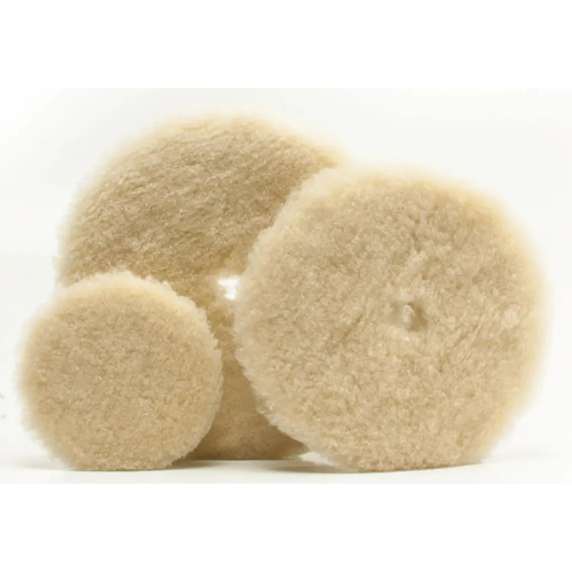 Pad De Lana Blanca Corte Alto Buff And Shine 6 4