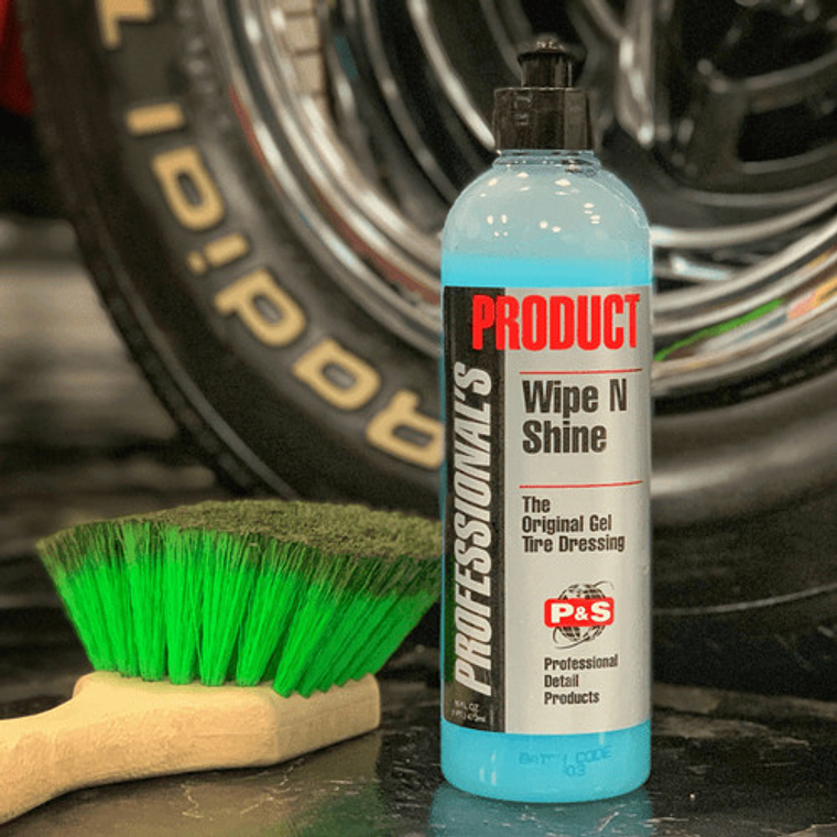 Acondicionador Y Protector De Neumaticos Wipe N Shine 500ml 4