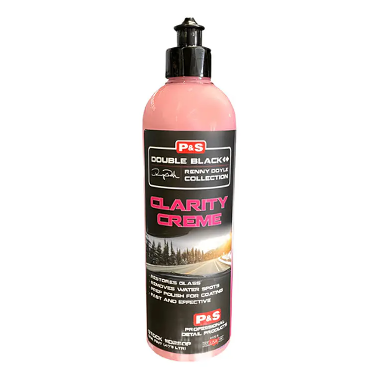 Pulimento para vidrios eliminador de gota seca Clarity Creme P&s 1