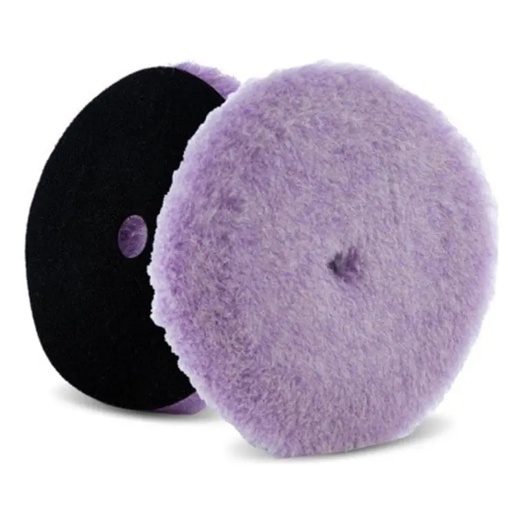 Pad De Lana Morada Corte Pesad Buff And Shine 6 PuLG 1