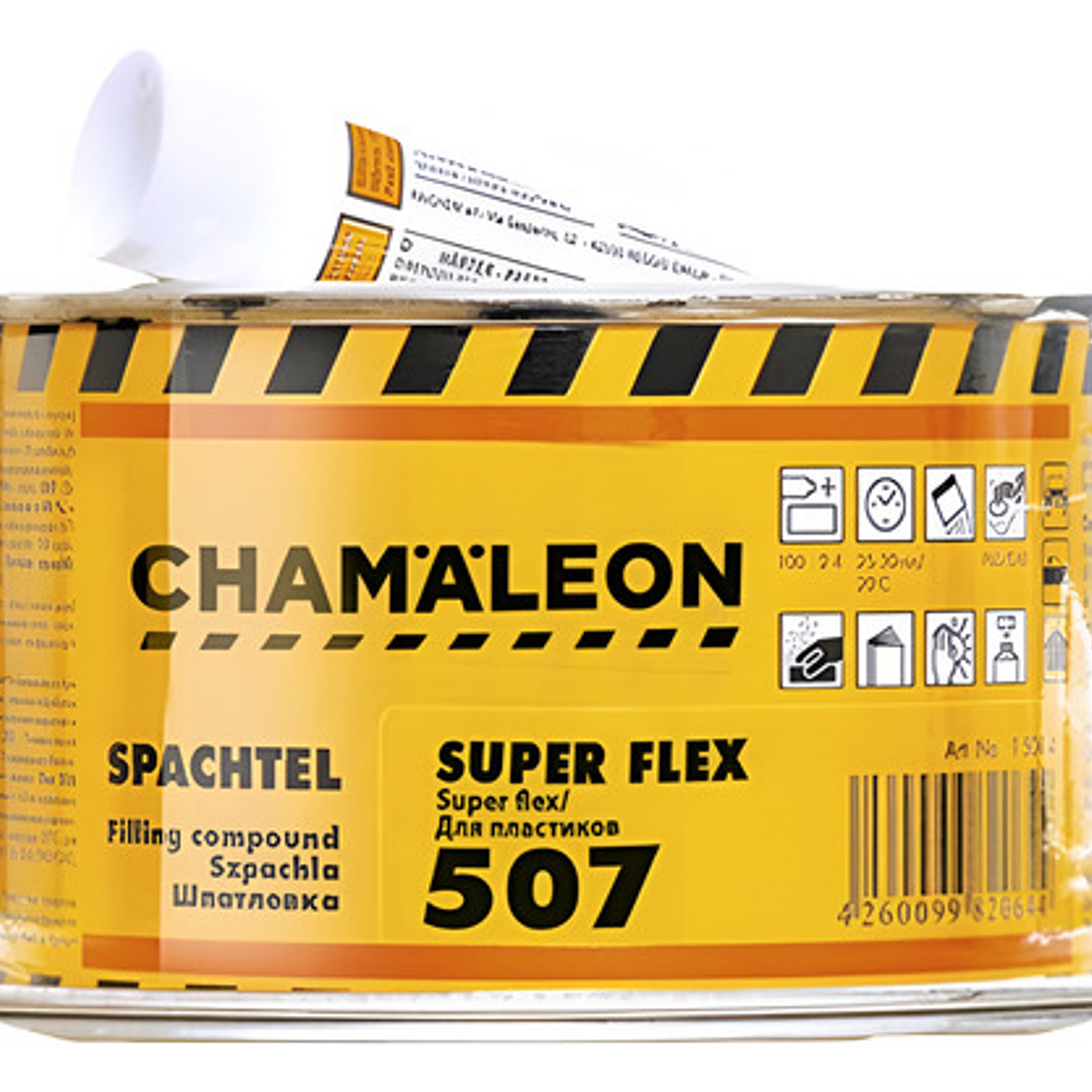 Masilla Para Plásticos Chamaleon 507 - 515 Gramos 1