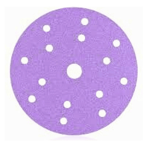 Caja De Lija Disco Ceramica 100 Unidades  Grano 240  Smirdex