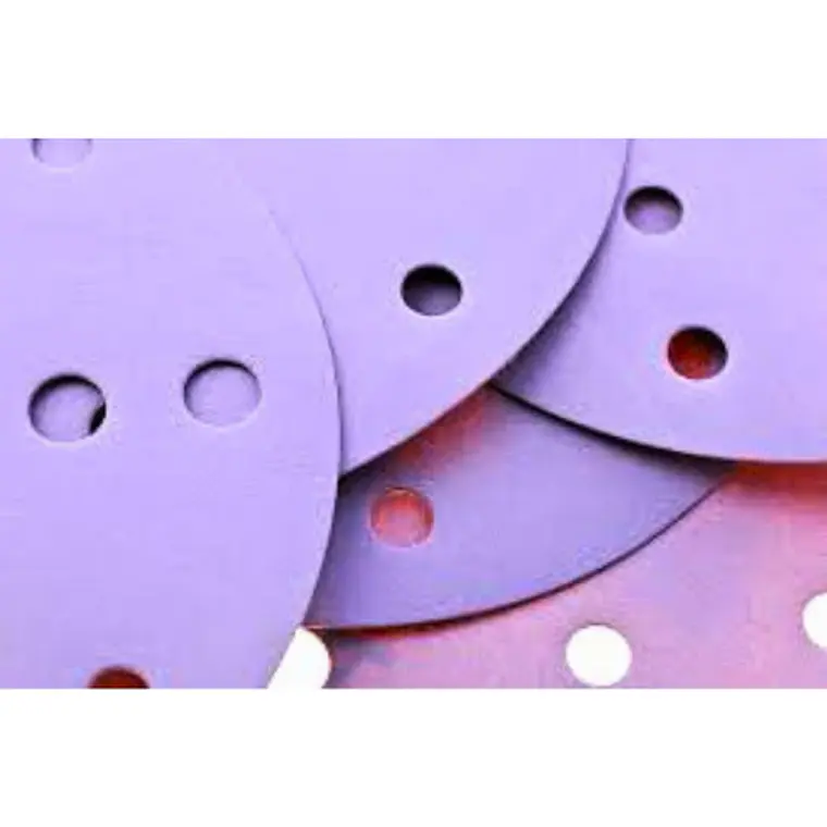 Caja De Lija Disco Ceramica 100 Unidades  Grano 120  Smirdex 2