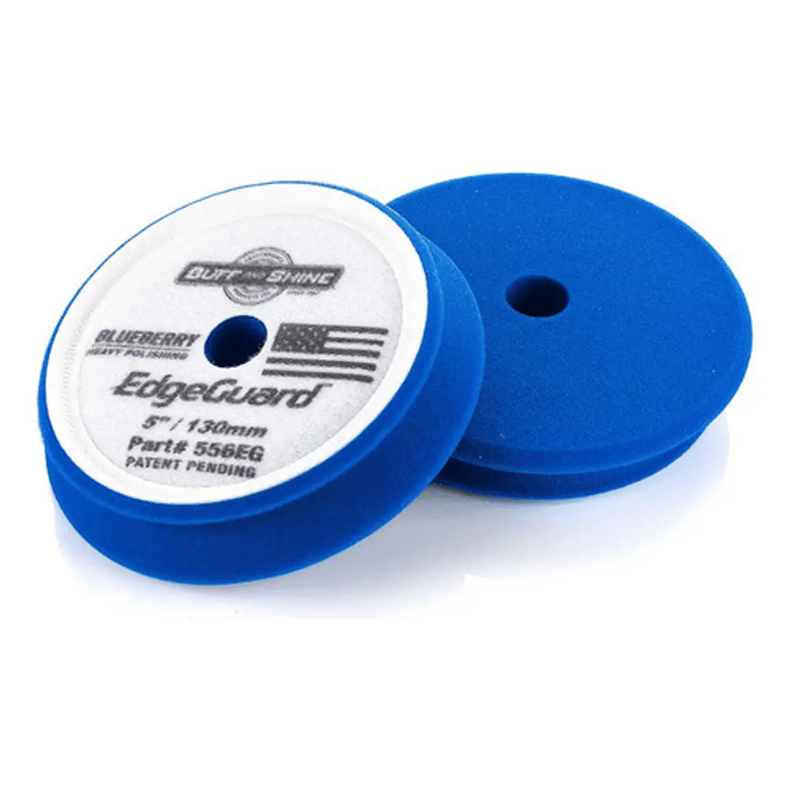 Pad De Pulido Esponja 5  Azul Buff And Shine 1 Unidad 1