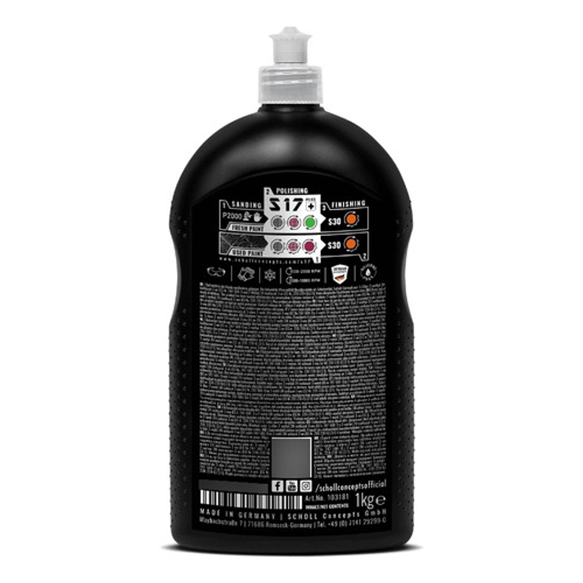 Pulimento Corte Medio S17 1 Kg Scholl Concepts Heavy Cut 2